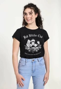 Disney Villains Bad Witch Club - T-Shirt Print - Black -Disney 00089d694225419fac40326005d3c838
