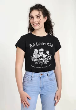 Disney Villains Bad Witch Club - T-Shirt Print - Black -Disney 00089d694225419fac40326005d3c838 scaled