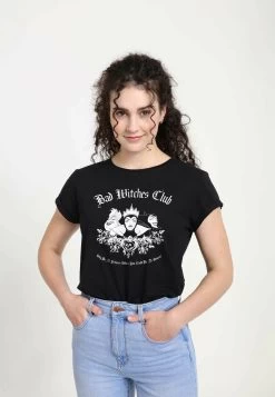 Disney Villains Bad Witch Club - T-Shirt Print - Black -Disney 0489dfcfb9e34d639226c1f87fd28ae3