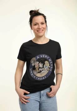 Disney Alice In Wonderland- T-Shirt Print - Black -Disney 056fb5341c0d47908a1b6efc3ea57b95 scaled