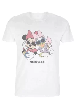 Disney Mickey & Friends Besties - T-Shirt Print - White
