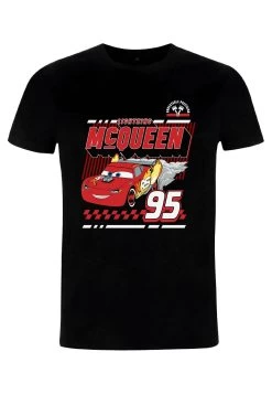 Disney Cars 2 Mcqueens Drag - T-Shirt Print - Black