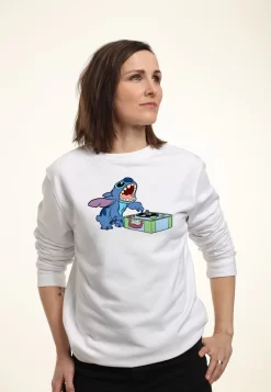 Disney Lilo & Stitch Dj Stitch - Sweater - White -Disney 0890f227fa86472fba01a5ce1768224e scaled