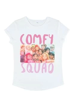 Disney Wreck-It Ralph 2 - Comfy Squad Selfie - T-Shirt Print - White -Disney 0a6cc6cc6c244b61a3588661a14816cb