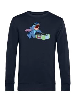 Disney Lilo & Stitch Dj Stitch - Sweater - Navy Blue -Disney 0a80a33d462c422cbd7bb568ec9b631d