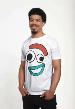 Disney Toy Story 4 Big Face Smiling Forky Unisex - T-Shirt Print - White 9 Disney Toy Story 4 Big Face Smiling Forky Unisex - T-Shirt Print - White -Disney 0fe4d40136884c009d5de84b29a5e9d3 scaled