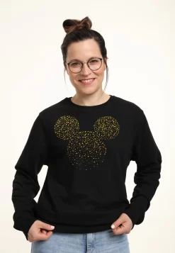 Disney Mickey Classic Hotfix Mickey - Sweater - Black
