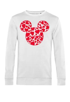 Disney Classic Mickey Mickey Hearts Fill - Sweater - White -Disney 1293bfb963ed4a36b06764280a94b562 scaled