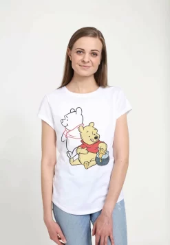 Disney Winnie The Pooh Pooh Line Art - T-Shirt Print - White -Disney 184f35ceeaea488eb063e1c9d9dfa288 scaled