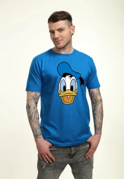 Disney Classic Mickey Big Face Donald- T-Shirt Print - Bright Blue -Disney 1cfbb16fa798467d8c5a9c0b0736776f scaled