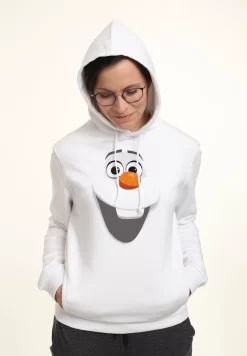Disney Frozen Olaf Face - Hoodie - White -Disney 20752eab0c094db99d1d4002a9e9dff4