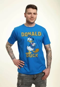 Disney Classic Mickey Donald Duck- T-Shirt Print - Bright Blue -Disney 239d165f047d4fc0861709ebbbccd121 scaled