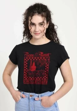 Disney Toy Story Pizza Planet Delivery - T-Shirt Print - Black -Disney 24ce3d746d4b4074832bca2edcccc880
