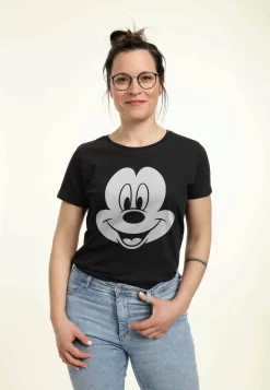 Disney Classic Mickey Big Face Mickey - T-Shirt Print - Black -Disney 2574740e8daf45028c6e69a17c22cebc scaled