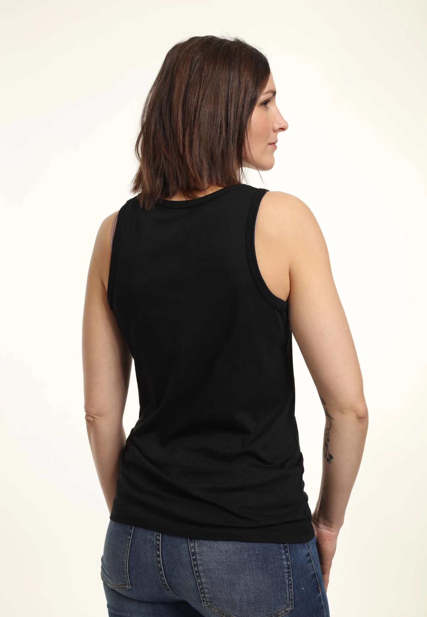 Disney Mickey Classic Leopard Square Minnie - Top - Black 2 Disney Mickey Classic Leopard Square Minnie - Top - Black - Afbeelding 2