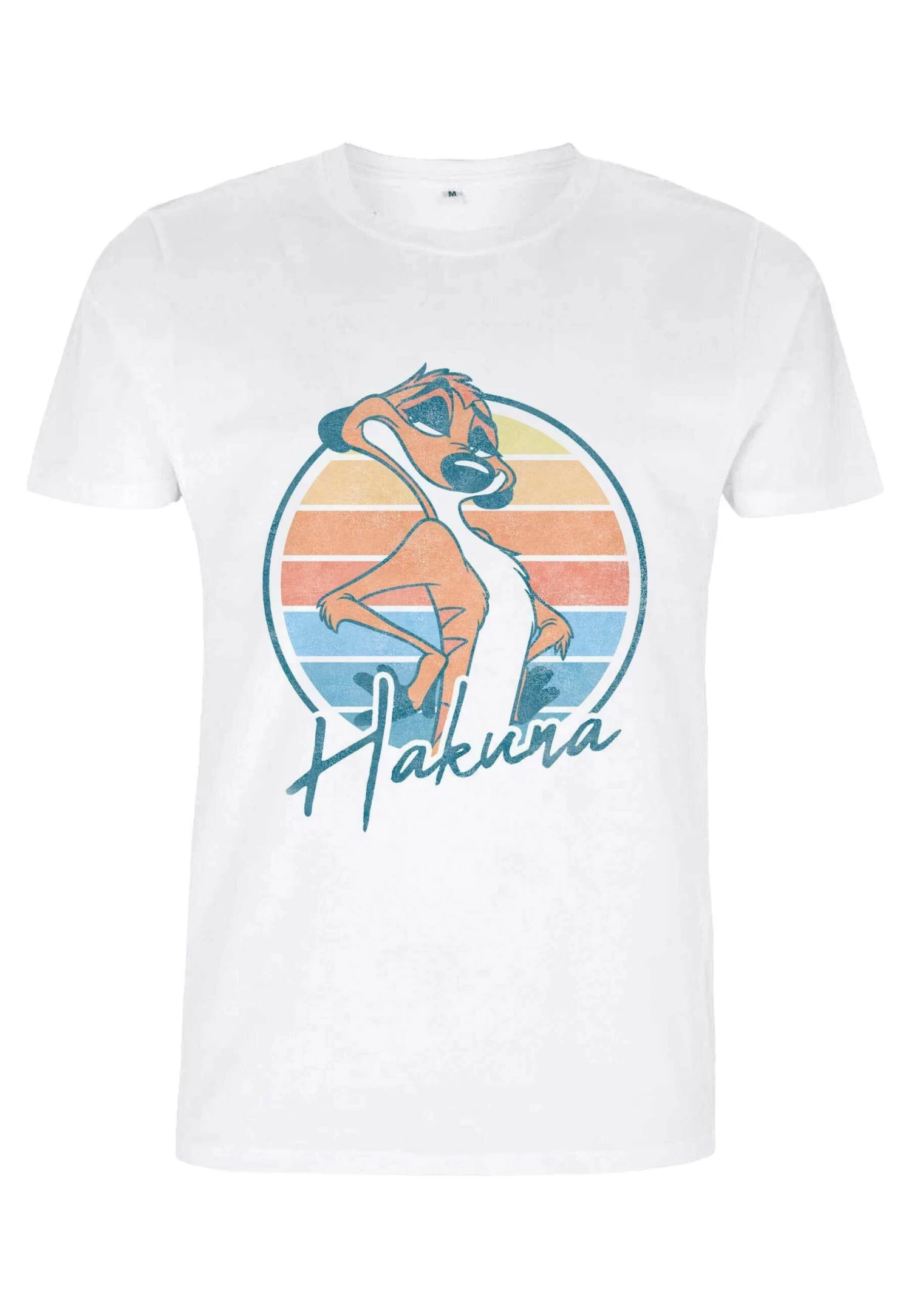 Disney The Lion King Hakuna Unisex - T-Shirt Print - White 5 Disney The Lion King Hakuna Unisex - T-Shirt Print - White - Afbeelding 5