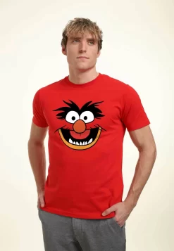 Disney Muppets Animal Costume Tee Unisex - T-Shirt Print - Red