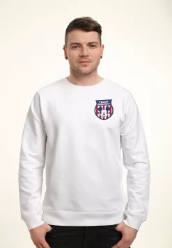 Disney Mickey Classic Usa Badge - Sweater - White