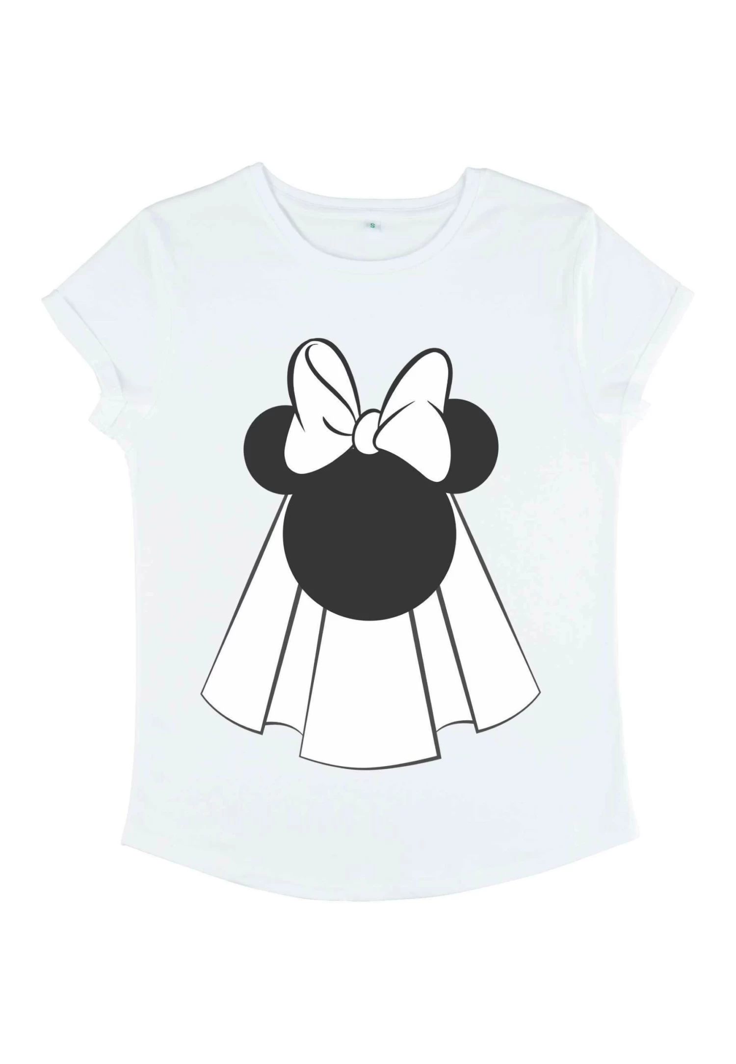 Disney Mickey Classic Mouse Bride - T-Shirt Print - White 5 Disney Mickey Classic Mouse Bride - T-Shirt Print - White - Afbeelding 5