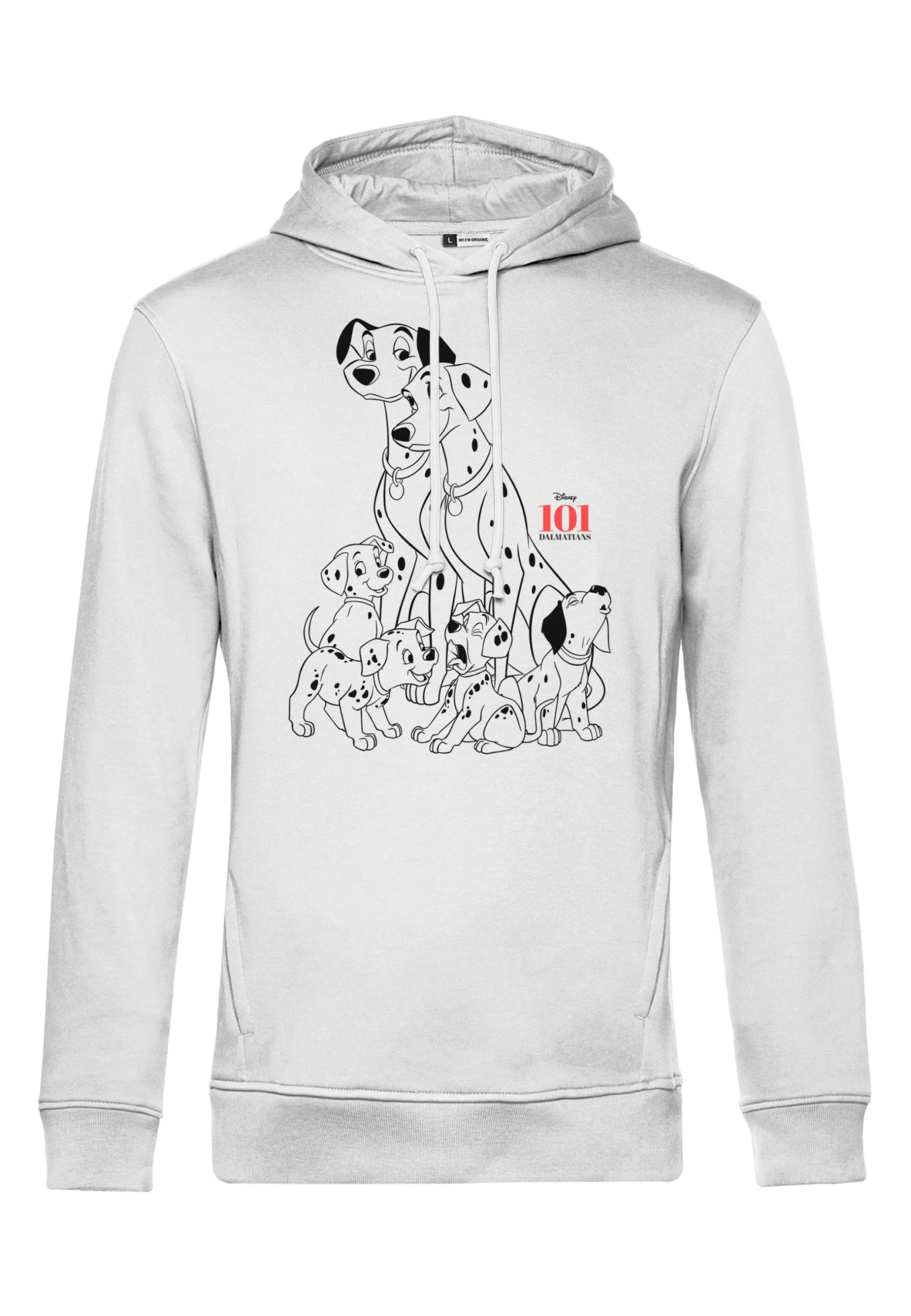 Disney 101 Dalmatians Dog Pile - Hoodie - White 4 Disney 101 Dalmatians Dog Pile - Hoodie - White - Afbeelding 4