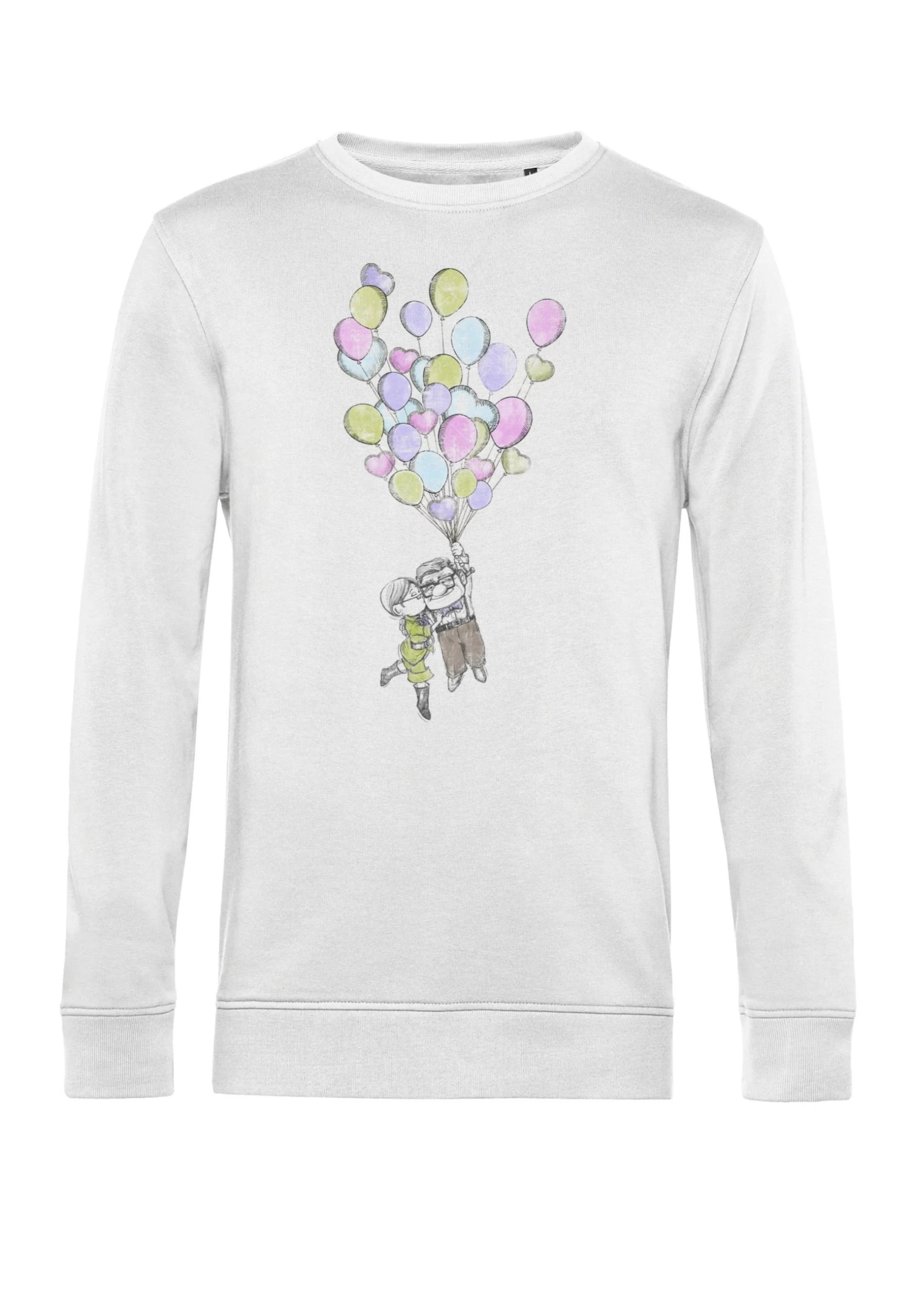 Disney Up Love Is In The Air - Sweater - White 4 Disney Up Love Is In The Air - Sweater - White - Afbeelding 4