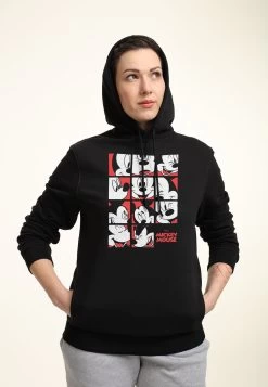 Disney Classic Mickey Mouse Expression Grid - Hoodie - Black -Disney 3272ce24c0754effb8d78ad197ac3605