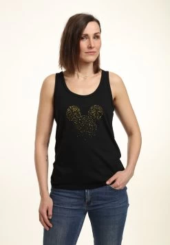 Disney Mickey Classic Confetti Fill- Top - Black