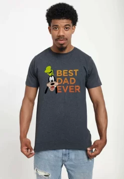 Disney Mickey Classic Best Goof Unisex - T-Shirt Print - Melange Black -Disney 360face5ec4d4ba18ef4a38d2575d2e0