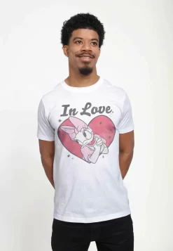 Disney Mickey Classic In Love Daisy Unisex - T-Shirt Print - White -Disney 3acef7f0a472400799c8ac3d1647bd2c scaled