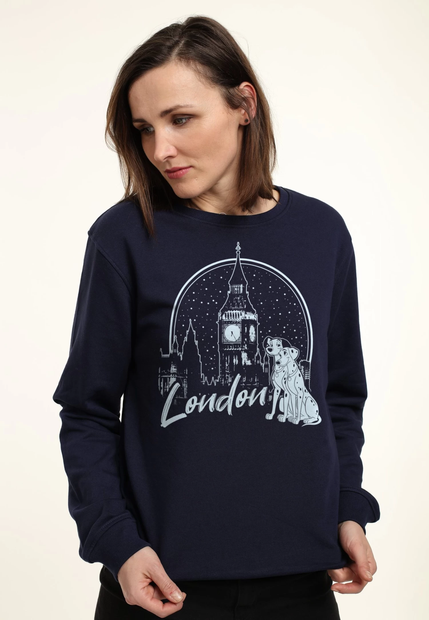 Disney 101 Dalmatians London Pups - Sweater - Navy Blue 3 Disney 101 Dalmatians London Pups - Sweater - Navy Blue - Afbeelding 3