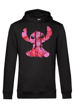Disney Lilo & Stitch Stitch Heart Fill - Hoodie - Black