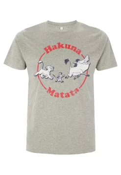 Disney The Lion King Classic Motto - T-Shirt Print - Melange Grey