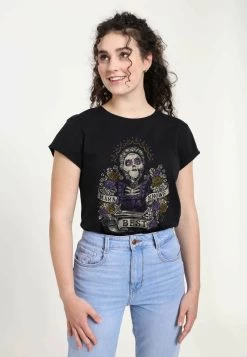 Disney Coco Mama Knows - T-Shirt Print - Black -Disney 4537dfd0c99c4cd7914528b229d19ee6