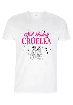 Disney 101 Dalmatians Not Today - T-Shirt Print - White