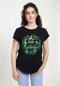 Disney Villains Epitome Of Evil - T-Shirt Print - Black