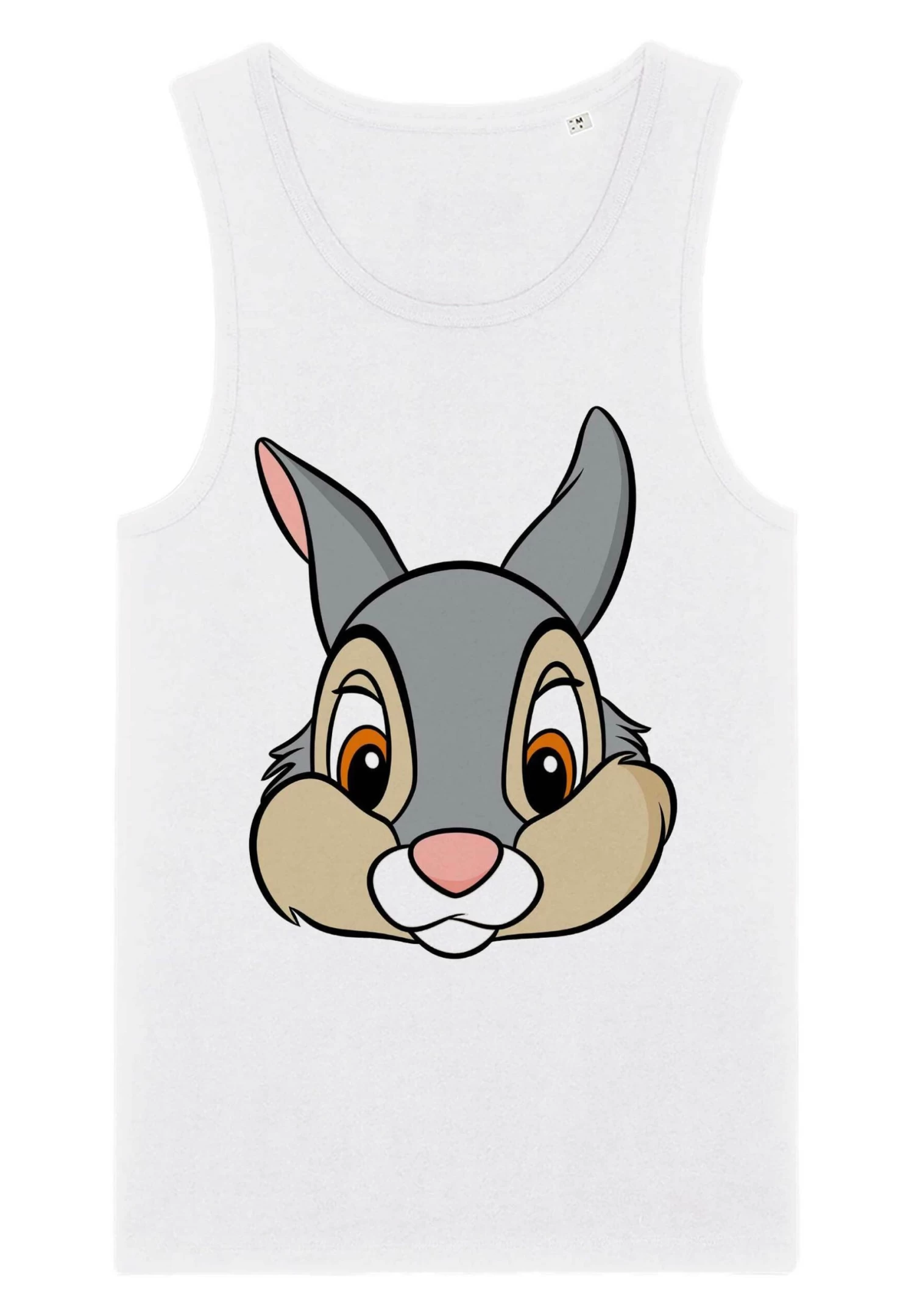 Disney Bambi Thumper Big Face- Top - White 5 Disney Bambi Thumper Big Face- Top - White - Afbeelding 5