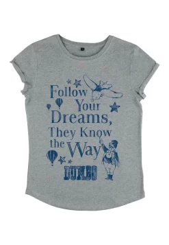 Disney Dumbo Follow Dreams - T-Shirt Print - Melange Grey 8 Disney Dumbo Follow Dreams - T-Shirt Print - Melange Grey -Disney 5019615d9d424856bbbd06c283241984 scaled
