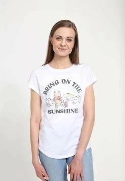 Disney Winnie The Pooh Bring On The Sunshine - T-Shirt Print - White -Disney 5b360d4a45f741d891cf96c0e07bad24