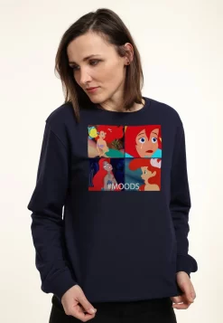 Disney The Little Mermaid Ariel Moods - Sweater - Navy Blue -Disney 630c7651a5944e078eda6212b73bf5b9 scaled