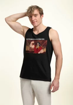 Disney Beauty The Beast Gaston Gym Meme- Top - Black -Disney 633c7e99fc7642c988fc95702ce0beb0 scaled