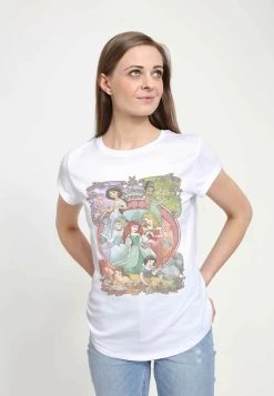 Disney Princesses Princess Power - T-Shirt Print - White -Disney 63c3d0ddf9e14d69a30cf1e45a3c8214
