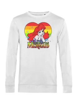 Disney The Little Mermaid Rainbow Ariel - Sweater - White -Disney 63e9ca073db14b3999b692c938abc84f scaled