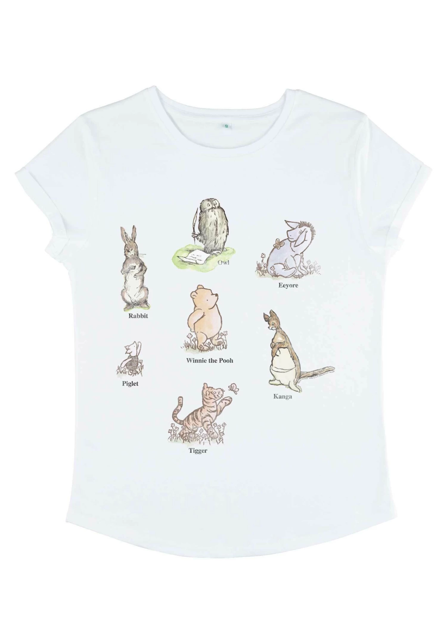 Disney Winnie The Pooh Winnie Poster - T-Shirt Print - White 5 Disney Winnie The Pooh Winnie Poster - T-Shirt Print - White - Afbeelding 5