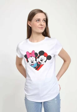 Disney Mickey Mouse Mickey Minnie Heart - T-Shirt Print - White 8 Disney Mickey Mouse Mickey Minnie Heart - T-Shirt Print - White -Disney 6d02b36c881348b6bf318d3b2675728b scaled