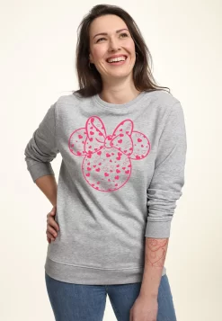 Disney Classic Mickey Minnie Hearts Fill - Sweater - Heather Grey -Disney 70002d65b8ec4b6bb4230d6247944c4c scaled
