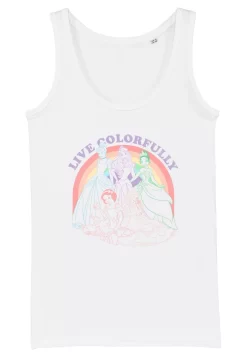Disney Princesses Rainbow Princess - Top - White -Disney 709abc7630b2443f8cbadc4ff9cd7386 scaled