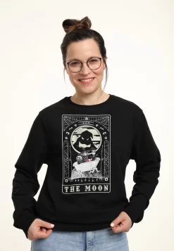 Disney Nightmare Before Christmas The Moon - Sweater - Black