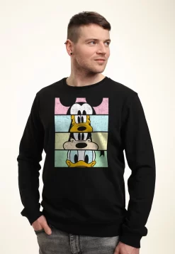 Disney Mickey Classic Crew Crop - Sweater - Black