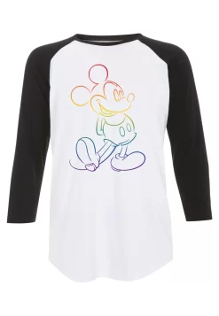 Disney Mickey Mouse Big Pride - Longsleeve - White Black -Disney 7976f69ef43e40548c9ae42714d7a838 scaled