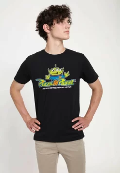 Disney Pixar Unisex Pizza Arcade- T-Shirt Print - Black -Disney 7a41ba0fb7a549008aa3dca2ae5c29d5 scaled